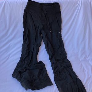 Black lululemon studio pant unlined